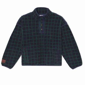 ELEVEN ELEVEN PLAID FLEECE PULLOVER